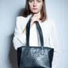 Genuine Ostrich Leather Small Bag